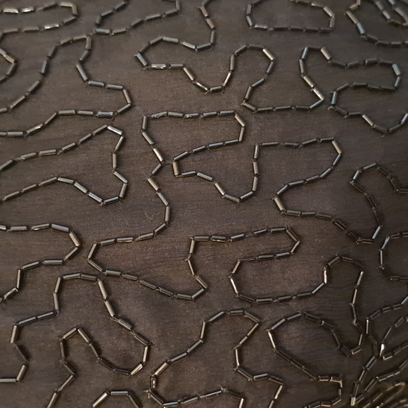 Vintage Laurence Kazar sequin dress Womens Black Vintage Large Formal - Picture 10 of 13